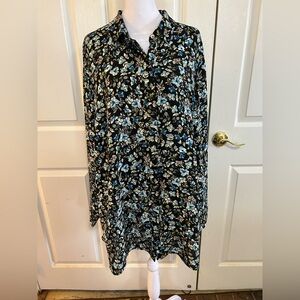 J. Jill floral blouse, 2X